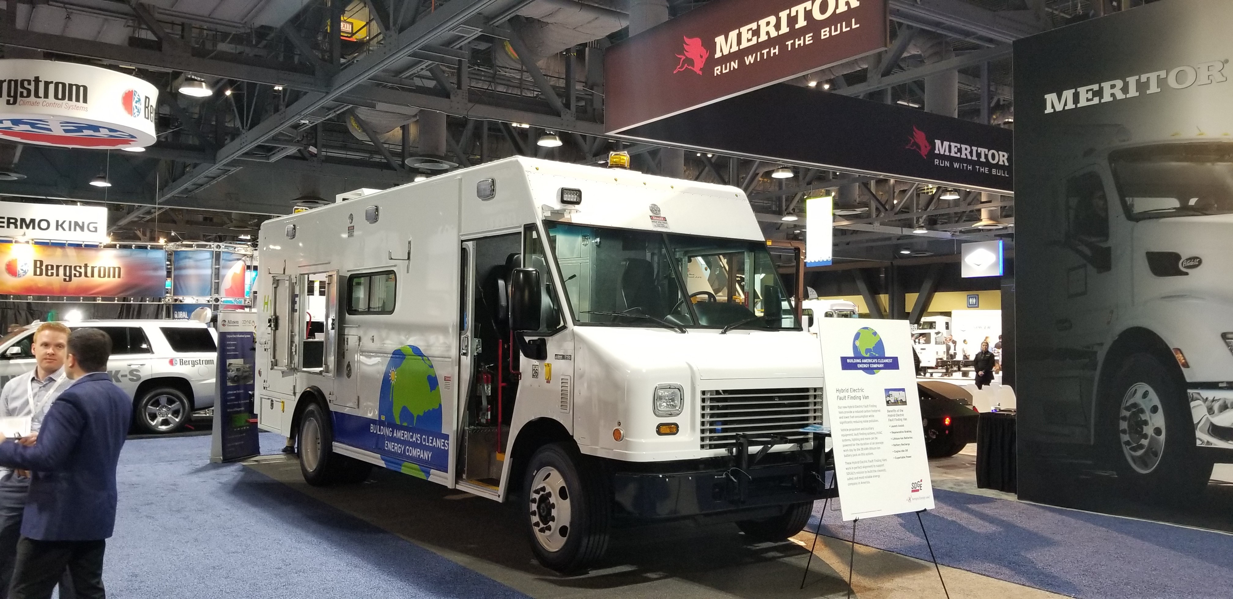 SDG&E’s HighTech Hybrid Van Showcased at Advanced Clean Transportation